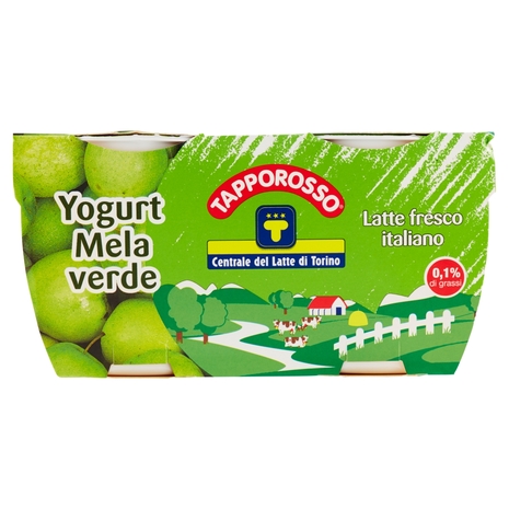 Yogurt Magro alla Mela Verde, 2x125 g